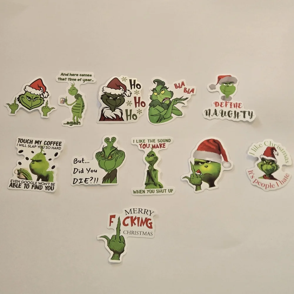 ๐๐ Grinchmas Sticker Set - Picture 6 of 6